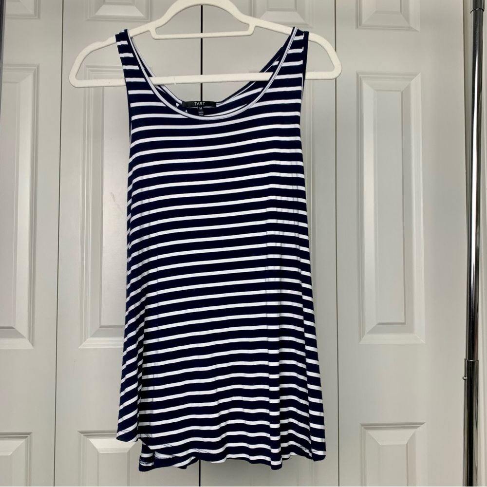 TART Navy White Swing Tank
